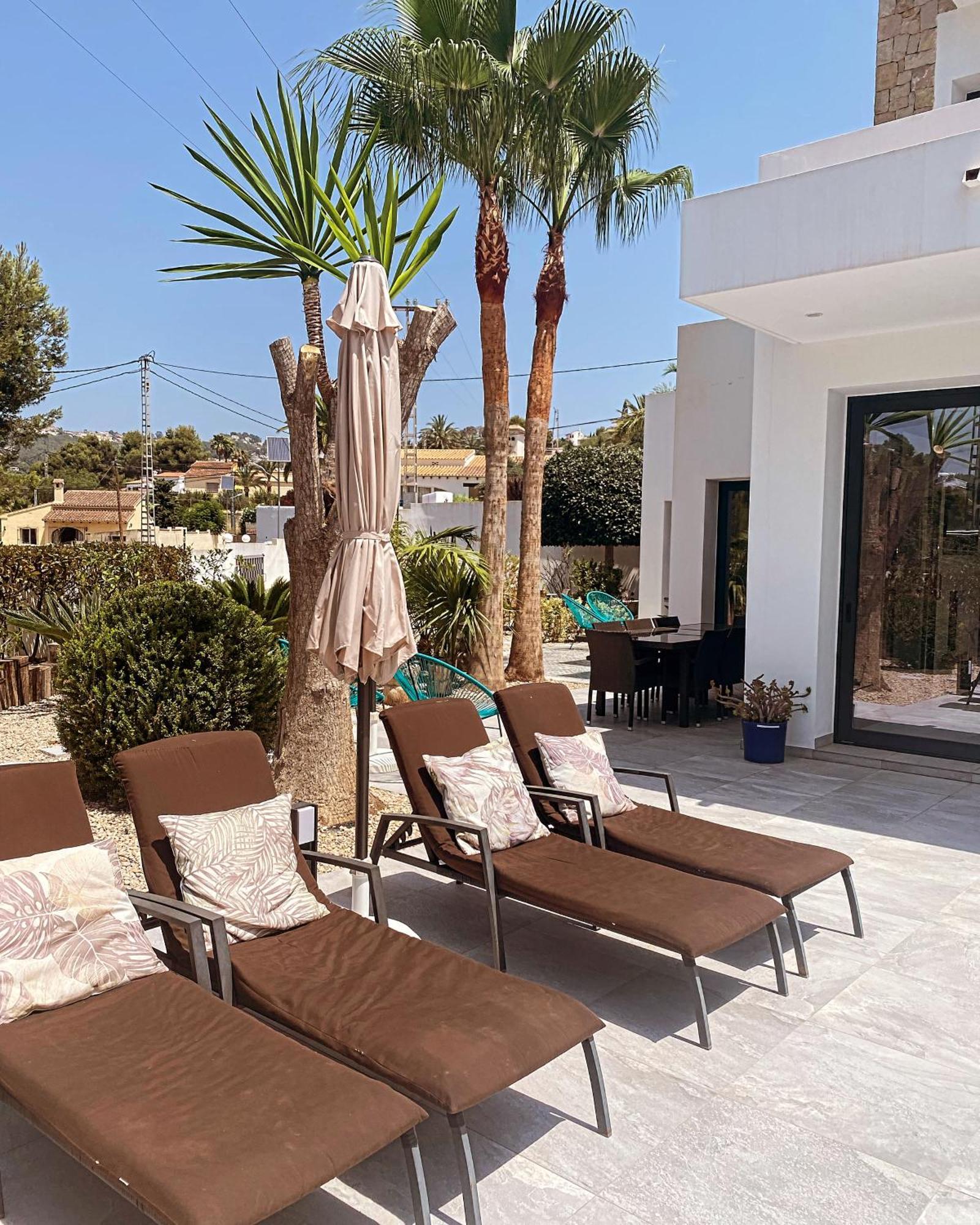 Bohospanishvilla Moraira Kültér fotó