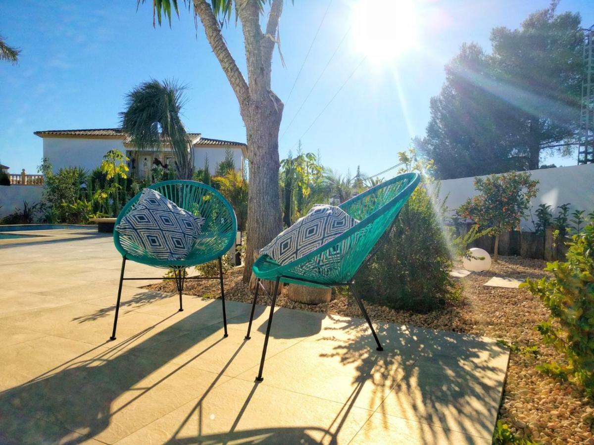 Bohospanishvilla Moraira Kültér fotó