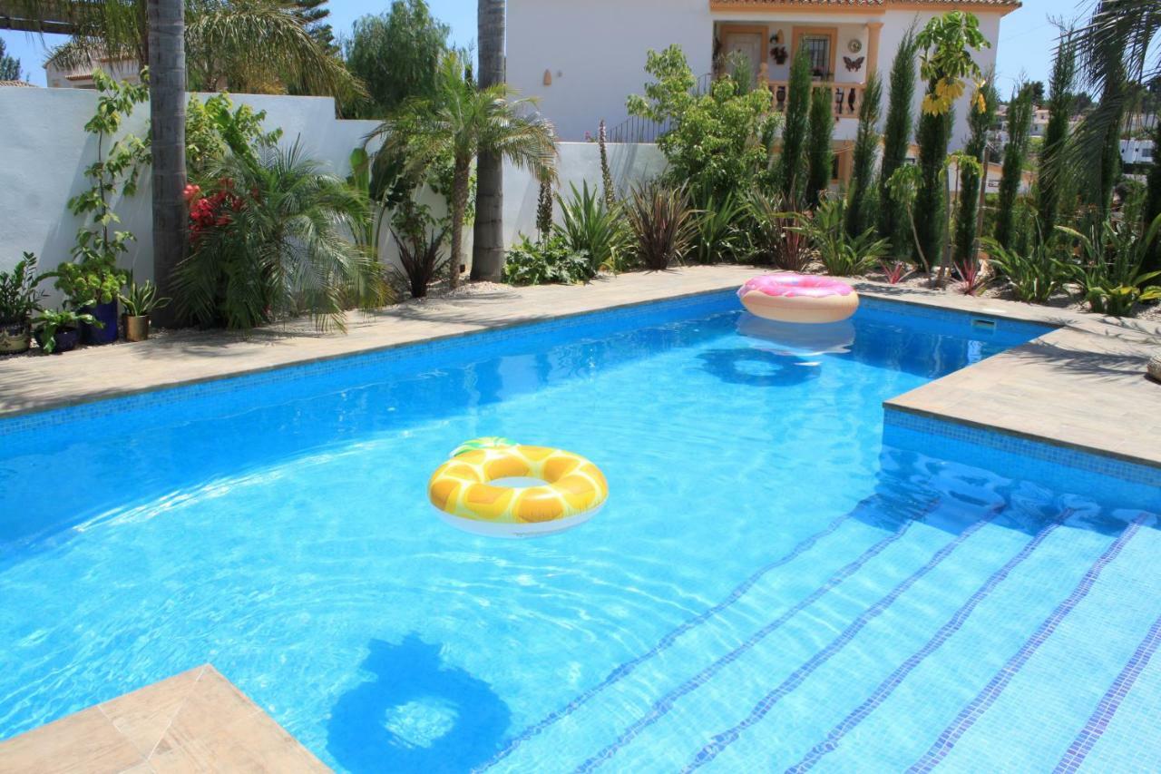 Bohospanishvilla Moraira Kültér fotó