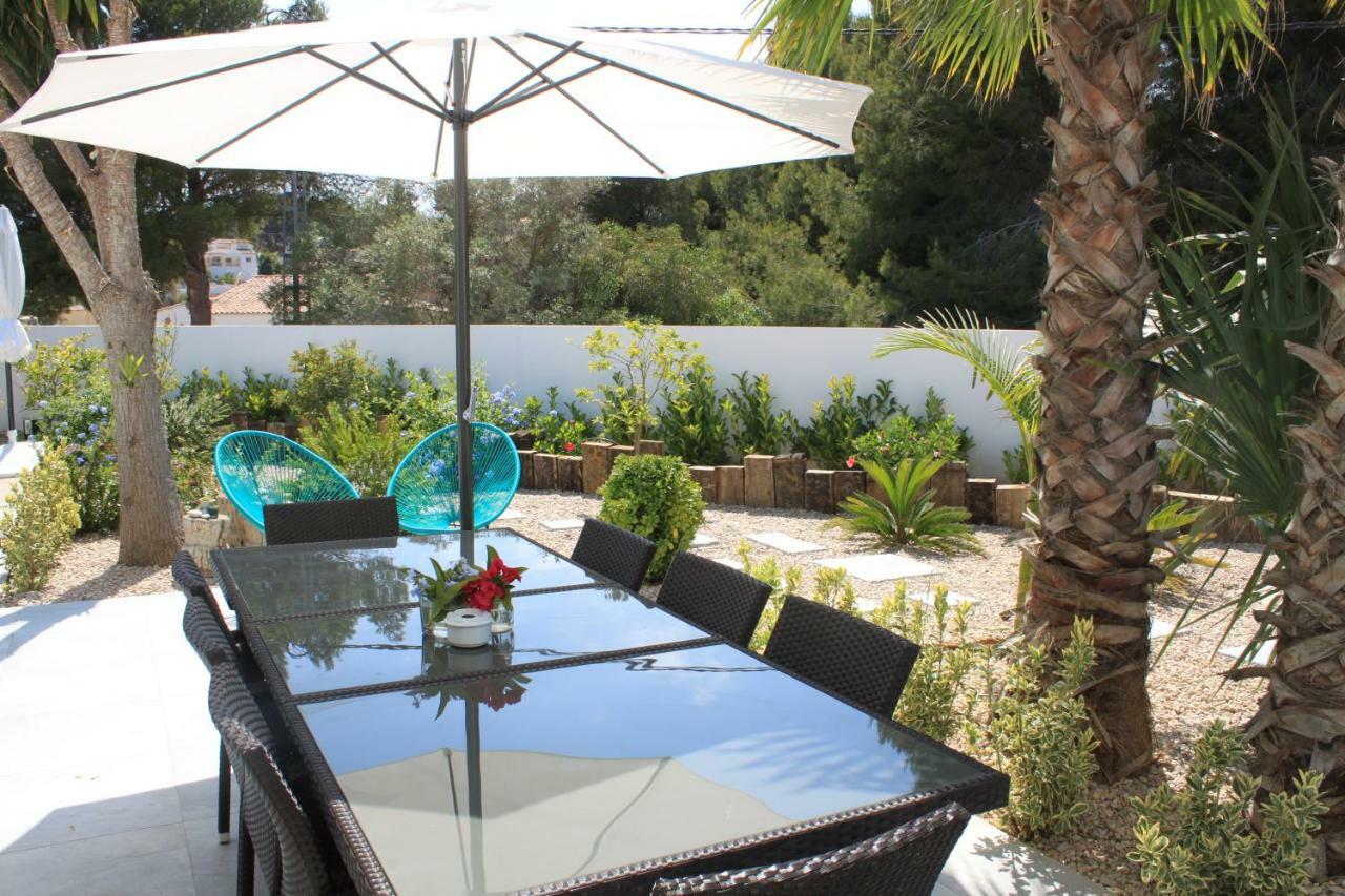 Bohospanishvilla Moraira Kültér fotó